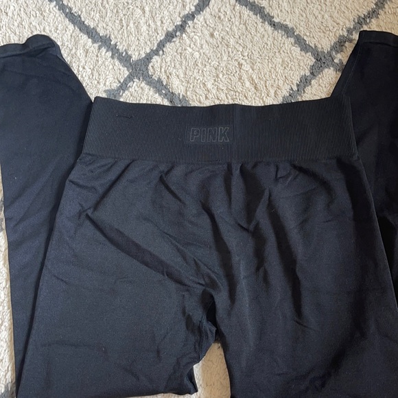 SOLD TWO pairs of VS Sport seamless leggings - Picture 1 of 5